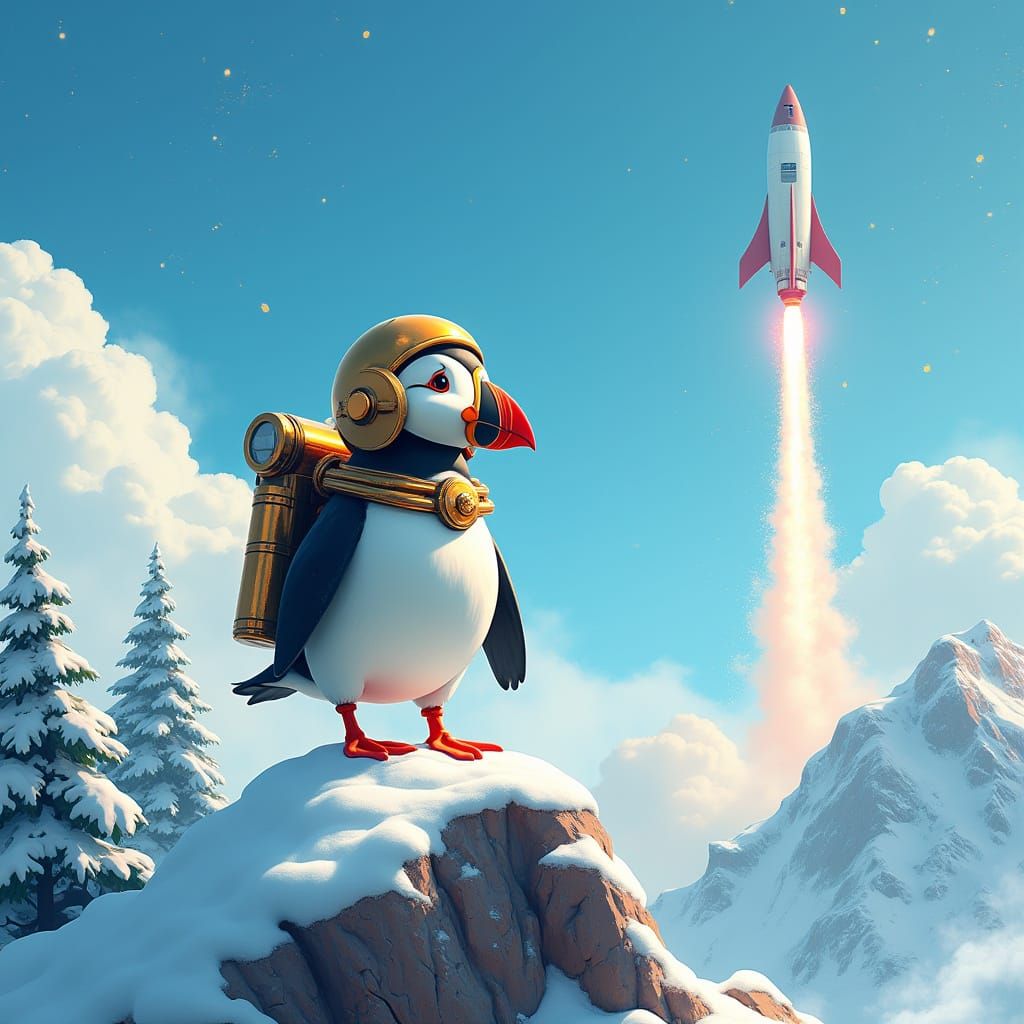 puffin space adventure