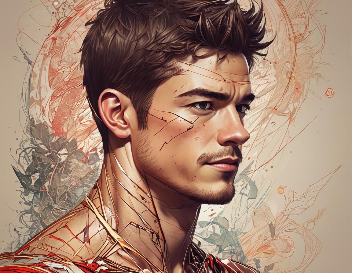 Cyberpunk Hero: Barry Allen from The Flash
