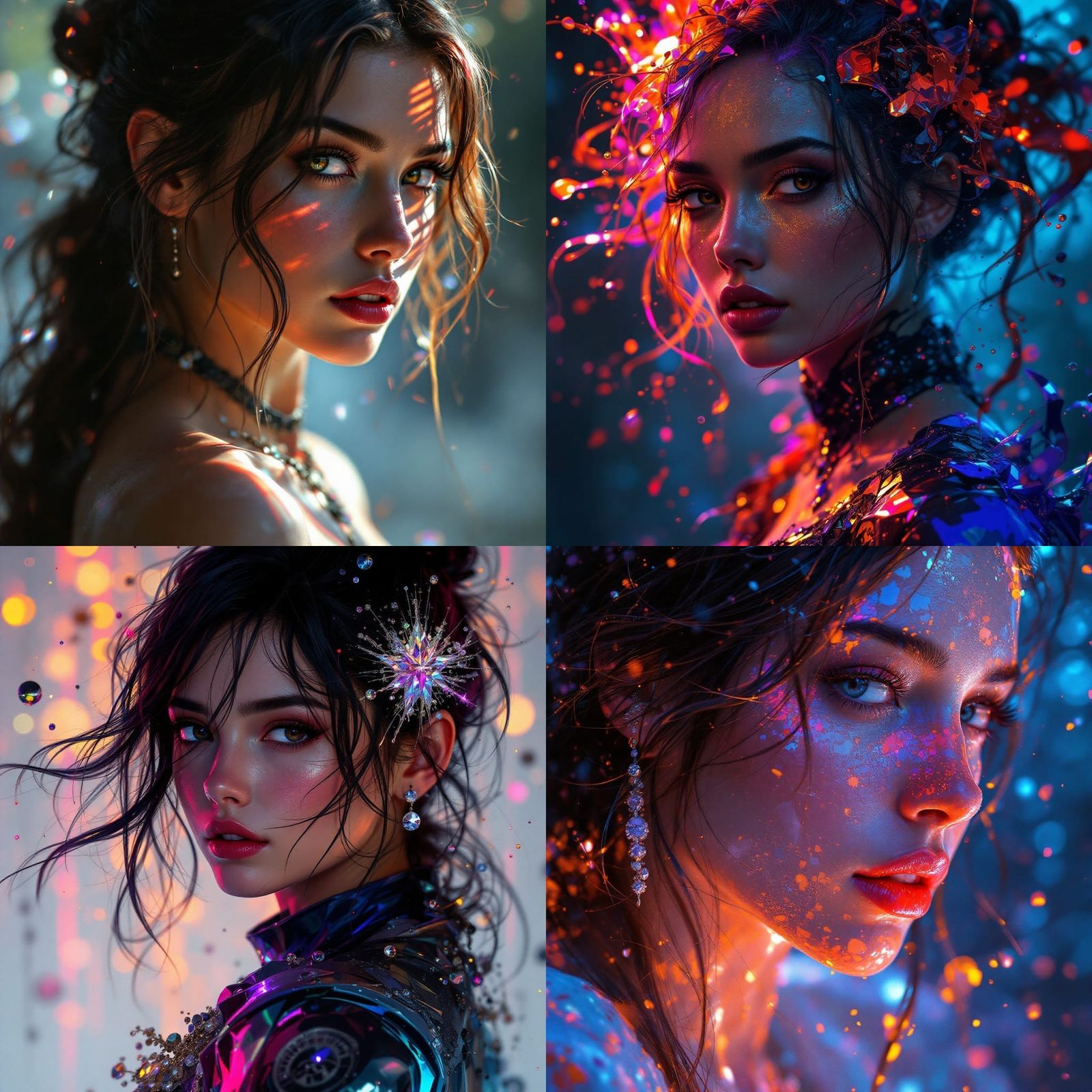 Intricately Detailed Portrait in Unreal Engine 5