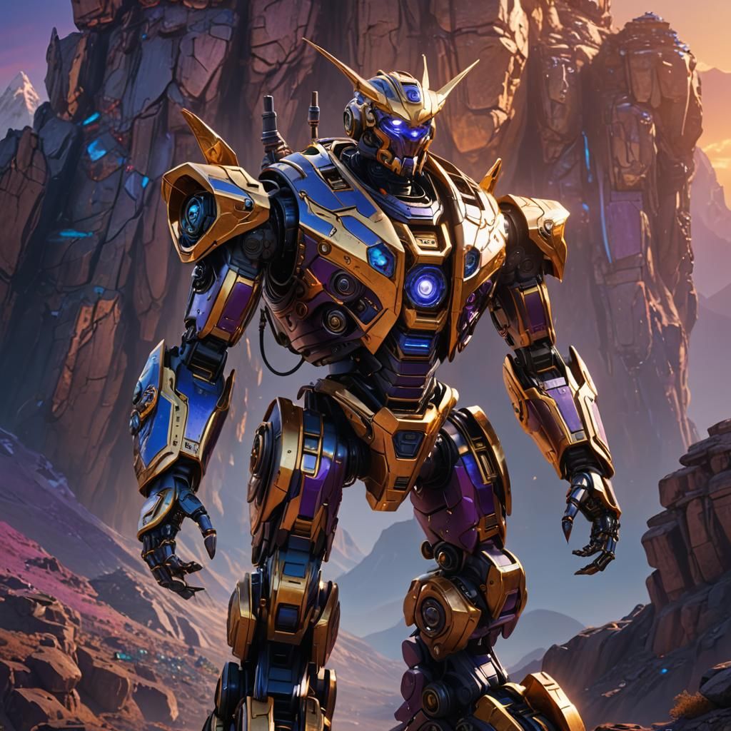 Dynasore Robot's Himalayan Ascent: Concept Art