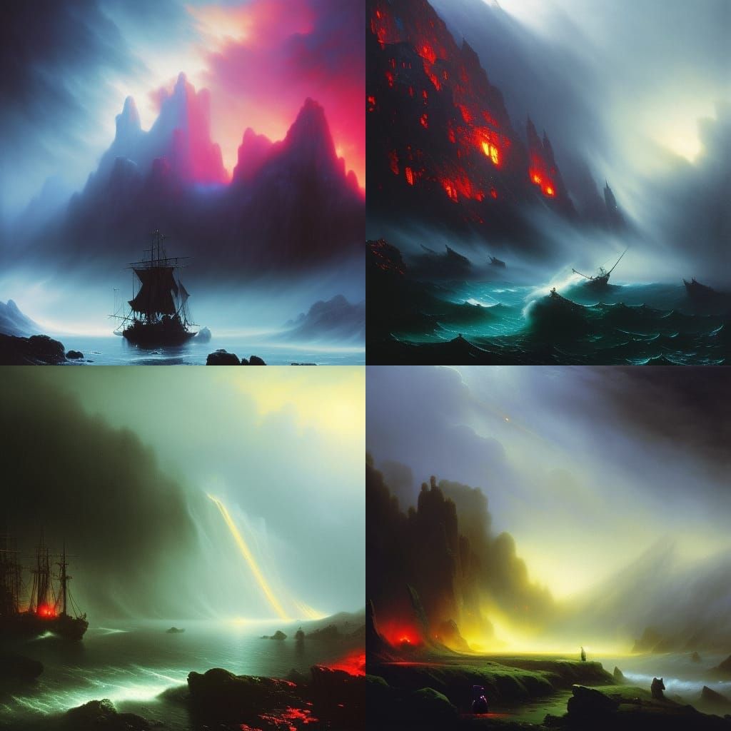 Dark Fantasy Revenge in Volumetric Lighting
