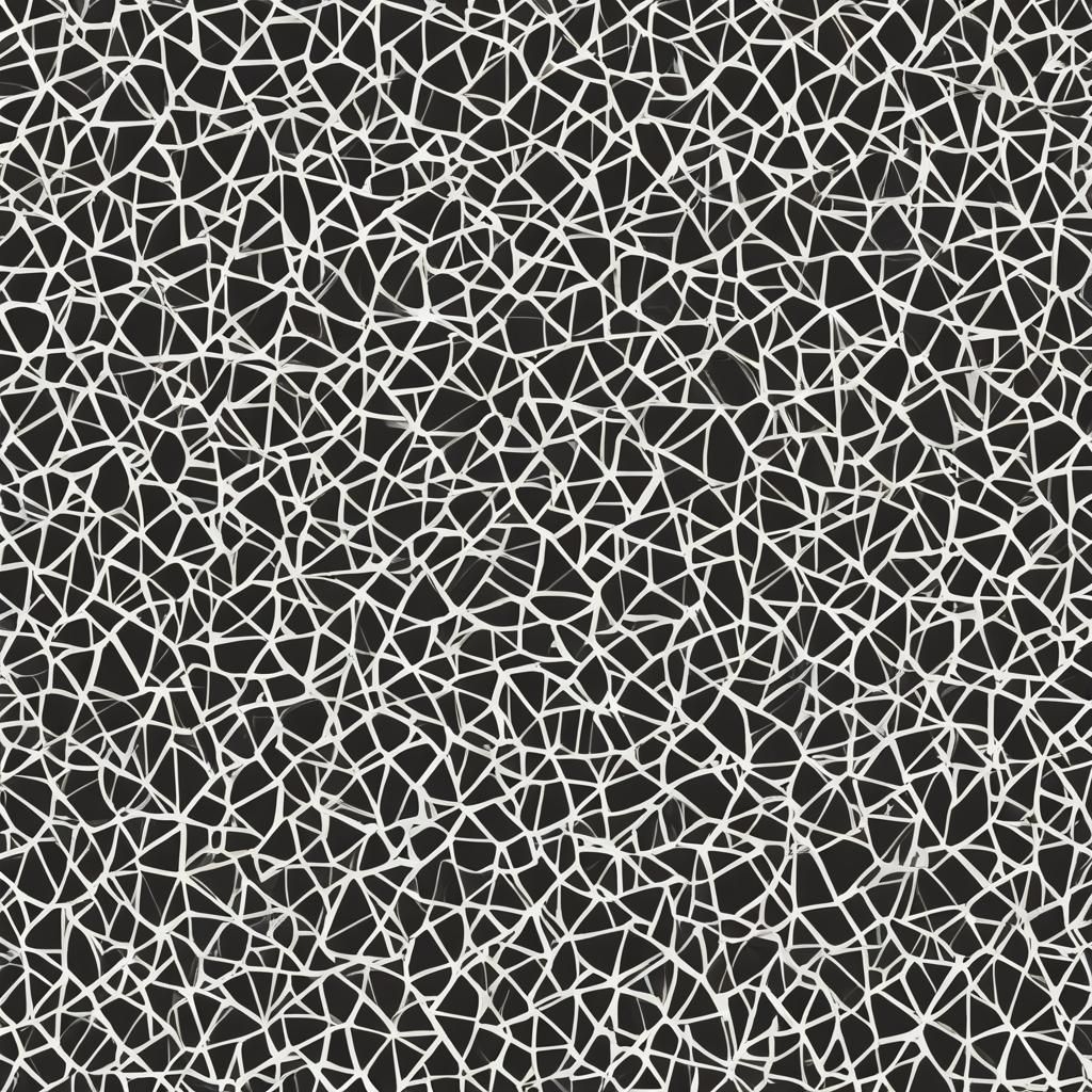 Simple Black and White Repeating Pattern