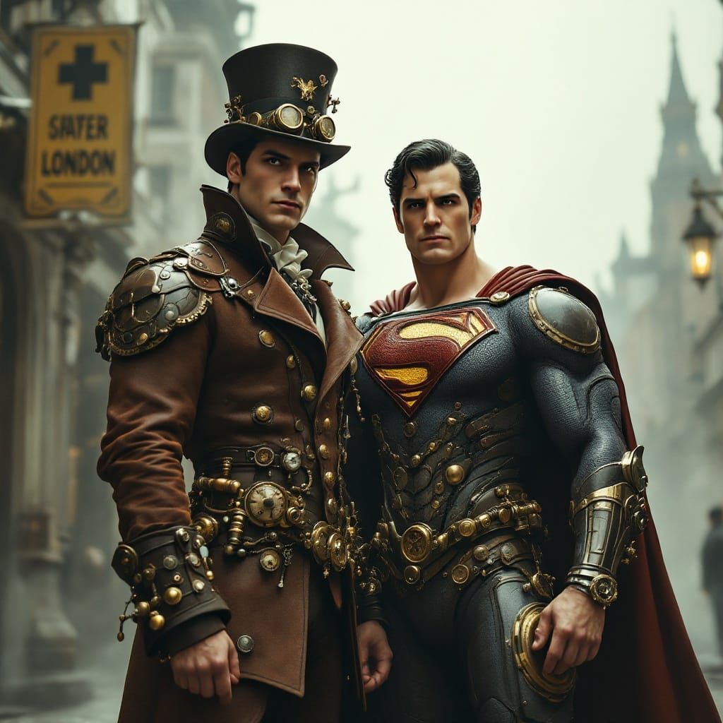 Steampunk Icons Converge in Victorian London