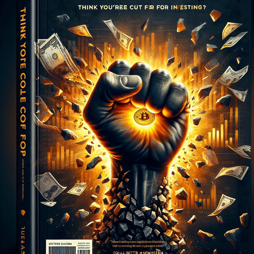 Dramatic Book Cover: Breaking Financial Barriers