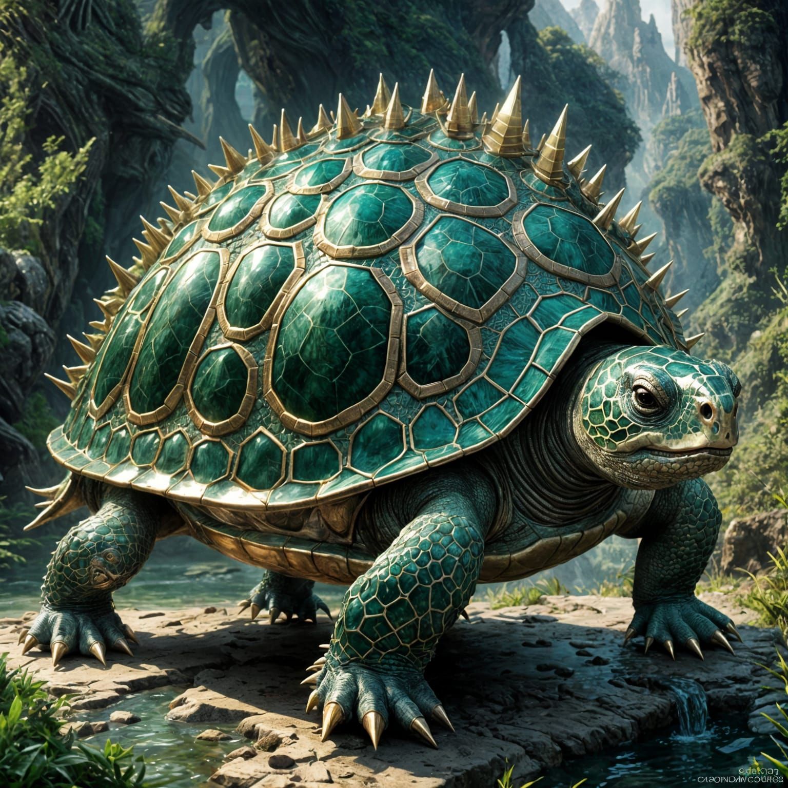 Spiked Turtle
