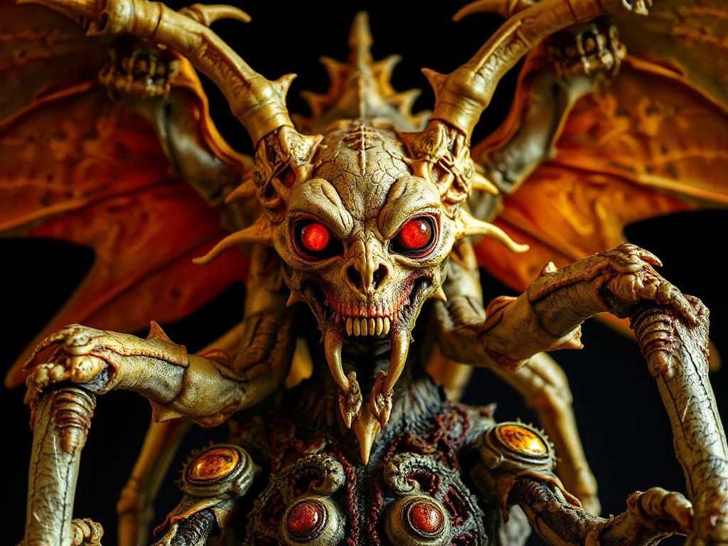 Albino Tarantula Chimera on Moreau's Island