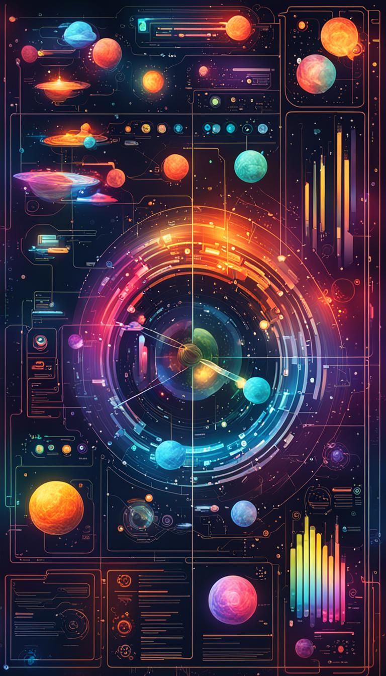 Vibrant Visuals of Cutting-Edge Technology