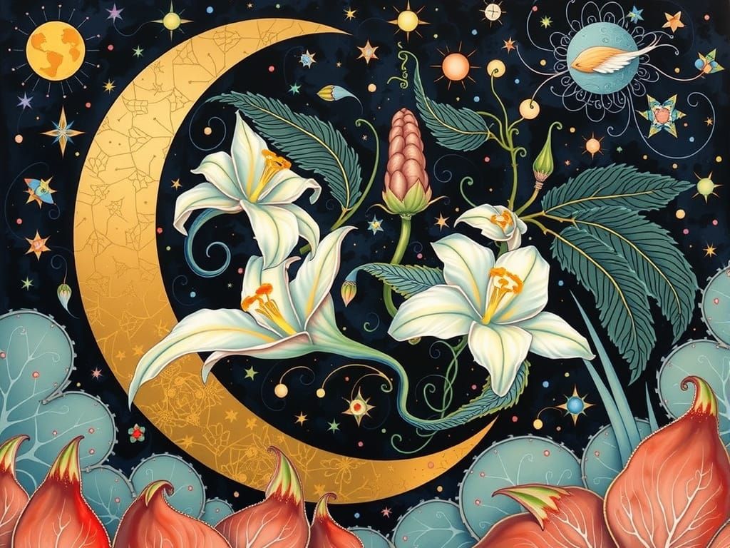 Lush Fractal Art with Fibonacci Sequence