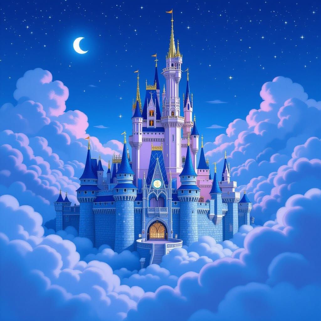 Mystical Cloud Kingdom Inspired by Disney
