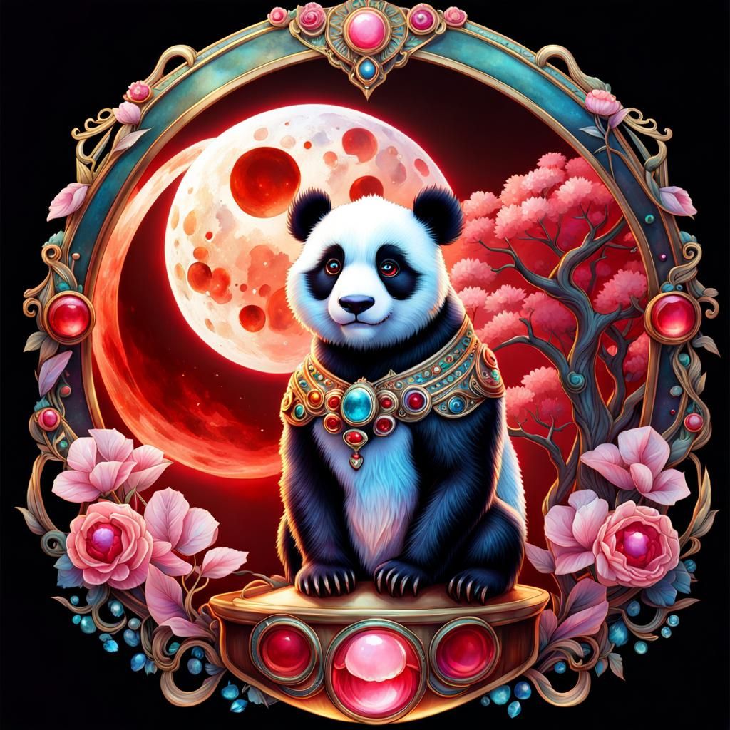 'The Mid-sized Panda' ~ Evolved from @artAIJB s 'The Mouse'