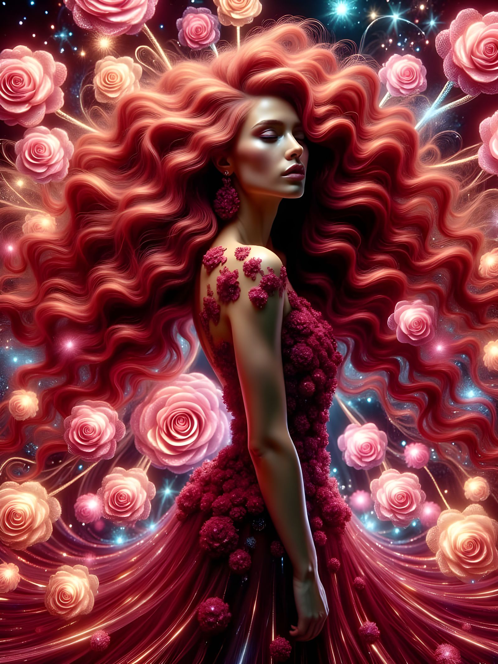 Woman with red hair 2