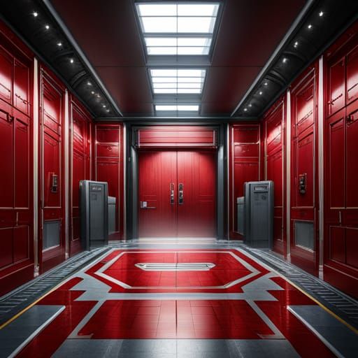 Fantastical Vault Interior in Detailed Matte Painting