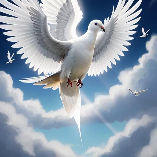 Dove Descending: A Vision of the Holy Spirit