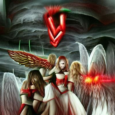 Angels Expressing Loving Wrath