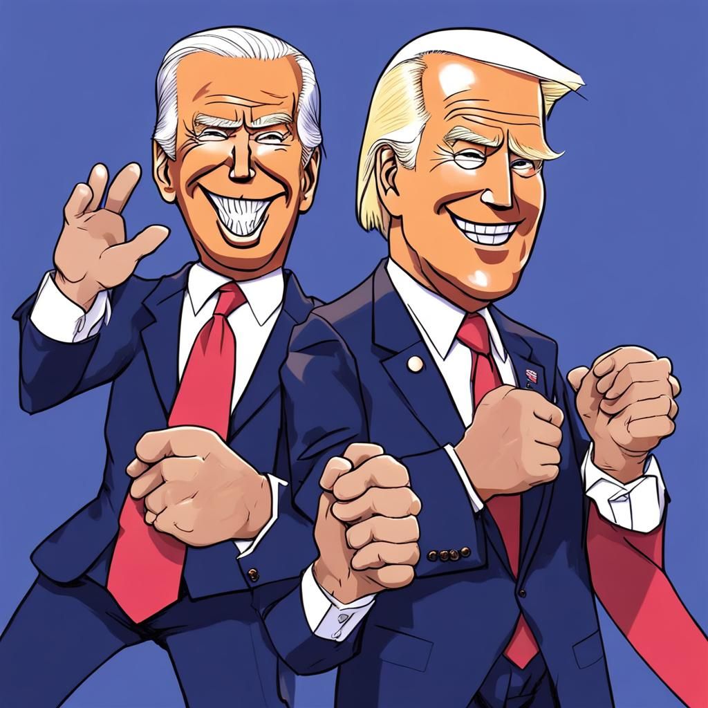 US Puppets Joe Biden and Donald Trump