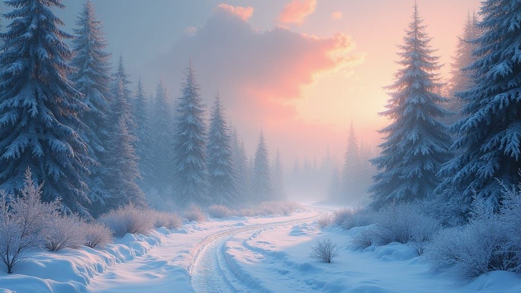 Dreamy Mythological Landscape Matte Painting