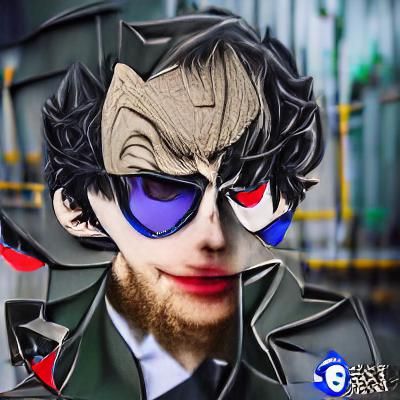 Joker Persona 5 Fan Art: Stylish Rebel