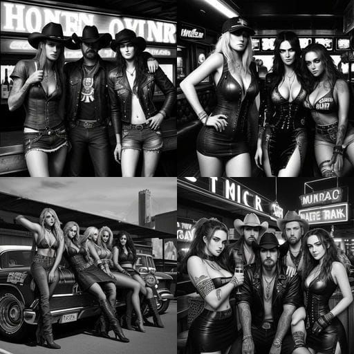 We got winners, we got losers
Chain smokers and boozers
And ...