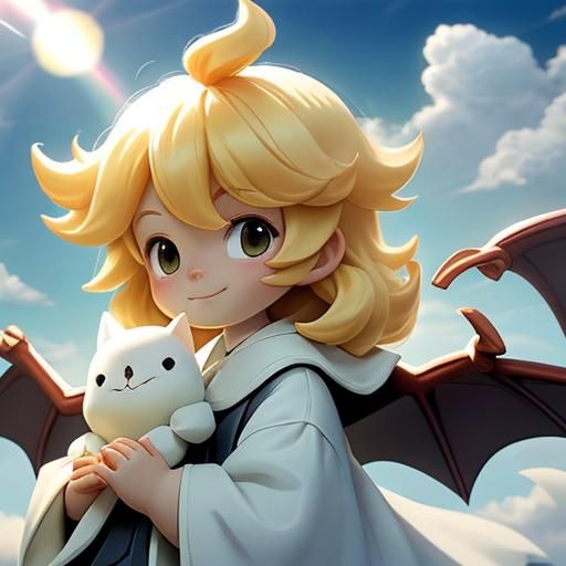 Bat in Divine Sunshine