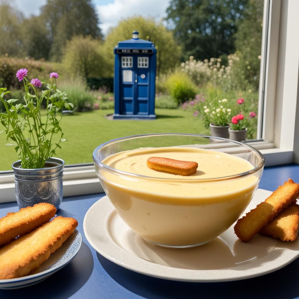 Custard, Fish Fingers, and a Hidden Tardis