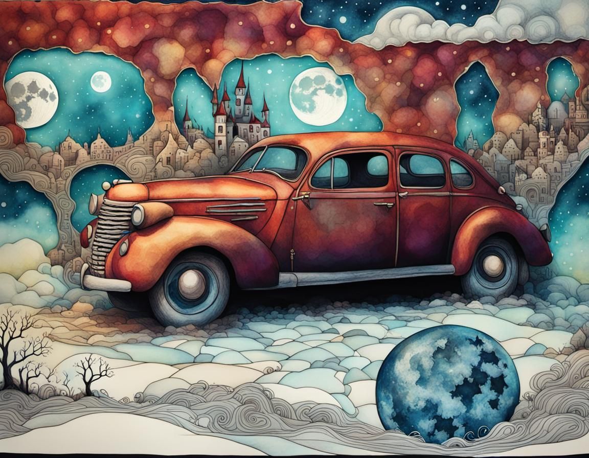 "Fantasy dream-car"