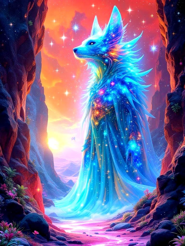 Celestial Portraits in Art Nouveau