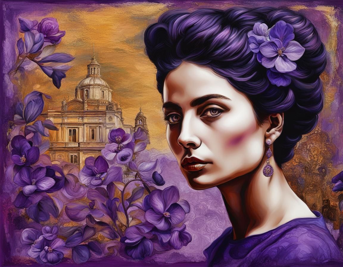 Portrait of Woman of 
Italian Heritage