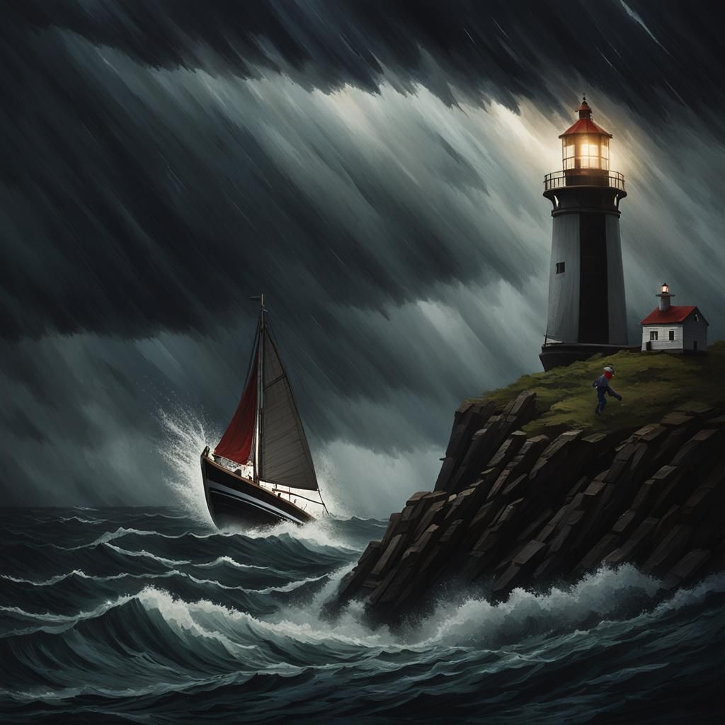 Boy Falls From Sailboat During Storm