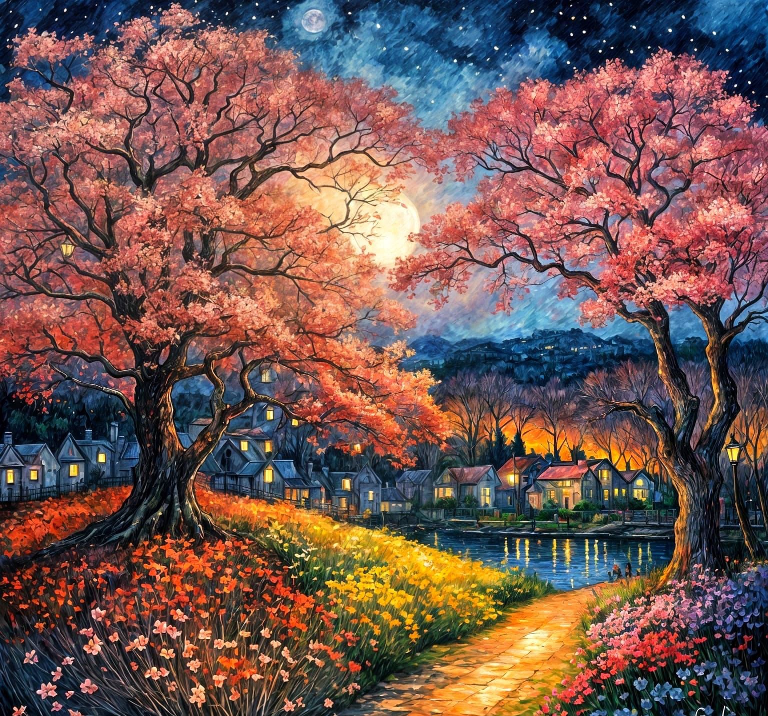 ✨Night Lit Blossoms✨