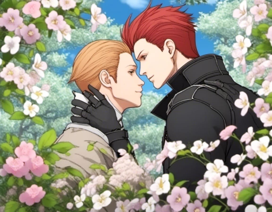 Tredd and Lu Anime Style