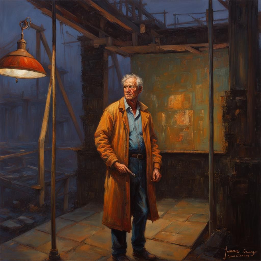 Oil Painting of Will, Always Available