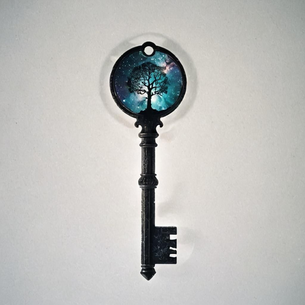 Galactic Skeleton Key Double Exposure