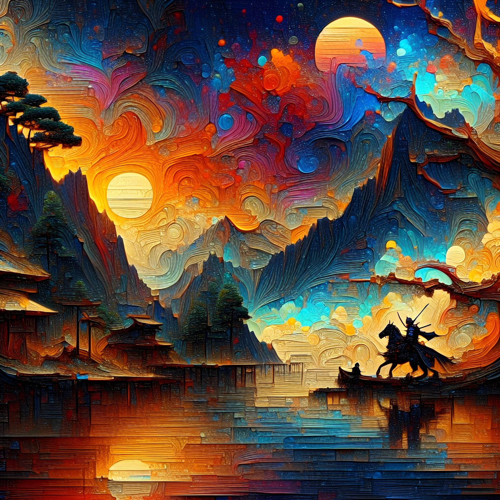 Gnuhenge Synthwave / MediaSlayer Dragon prompt blend. Thanks...