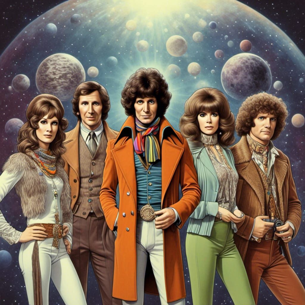 Space 1999 Meets Doctor Who: 70s Chic