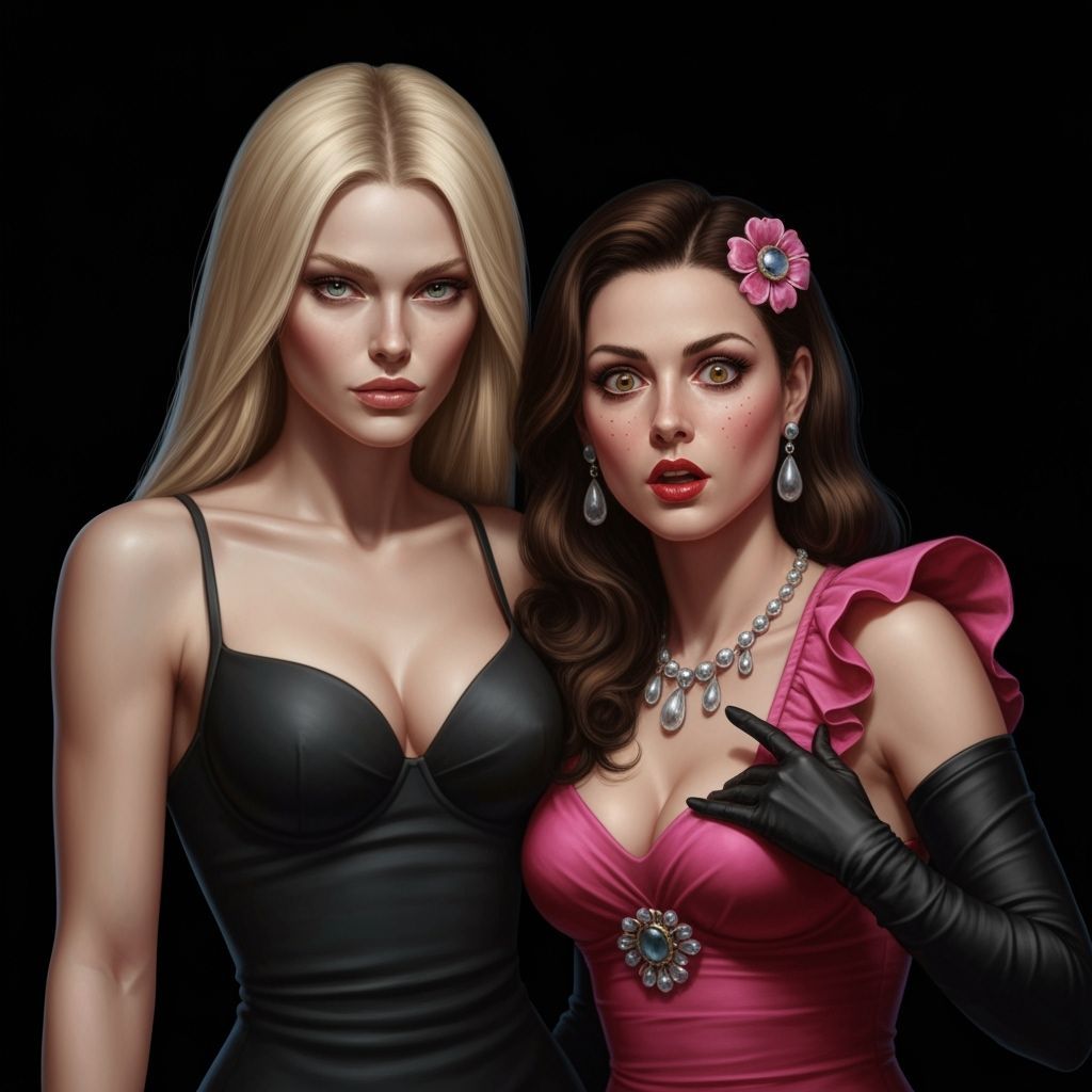 Narcissist vs. Histrionic Woman: A Visual Contrast