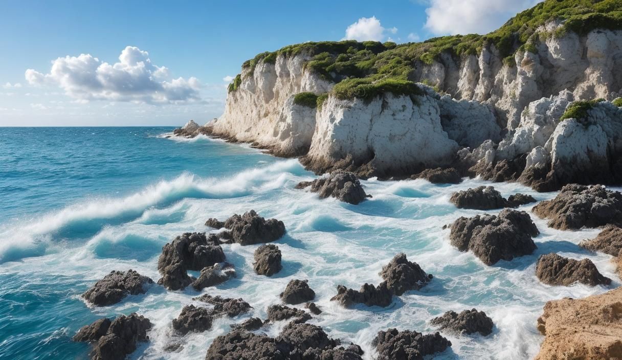 Azure Dome: Tropical Night on a Dream Island