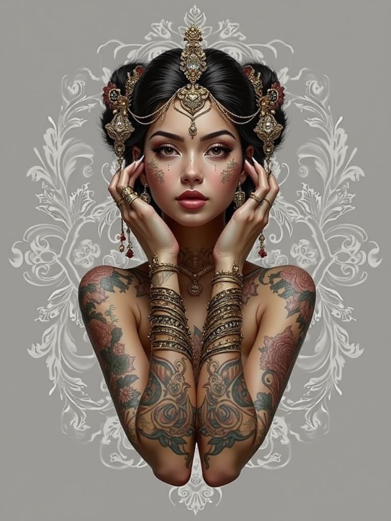 Vastu: Geomancy as a Tattoo Design