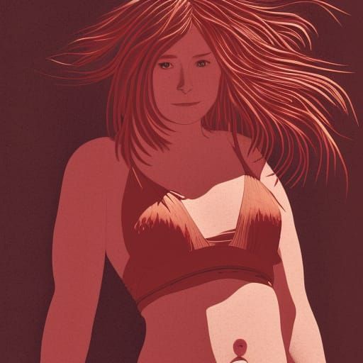 Bryce Dallas Howard as Japanese Woodblock Print