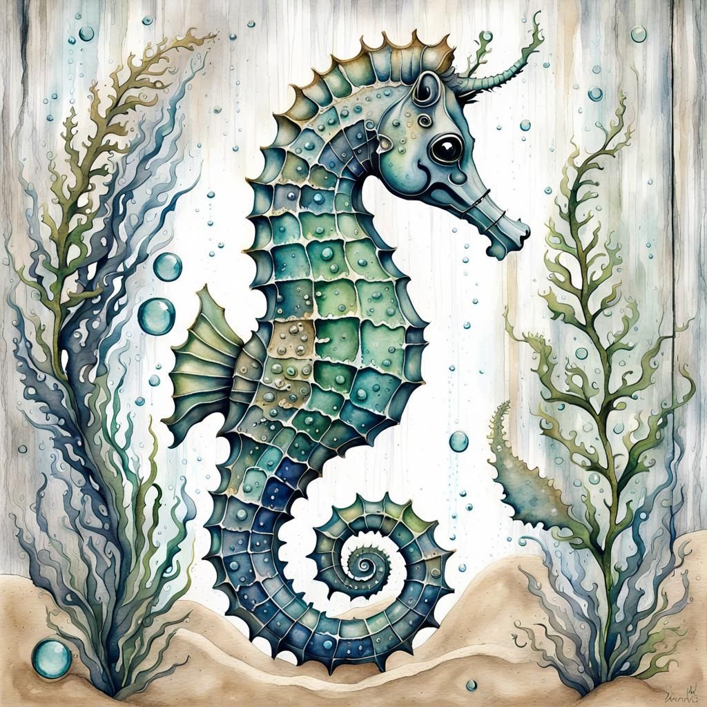 Seahorse Tile