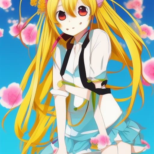 Anime Style Tamago San Key Visual