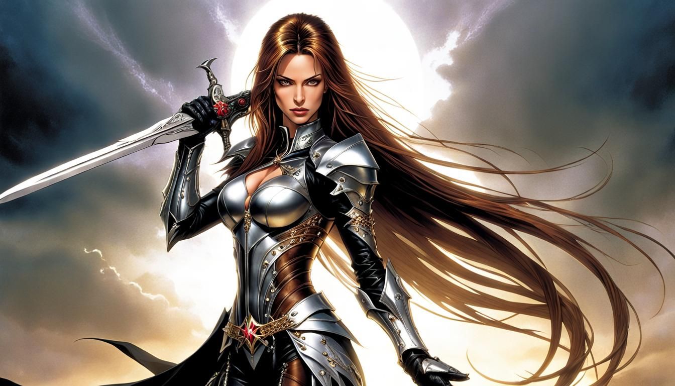 Sara Pezzini as Witchblade, Comic Book Art