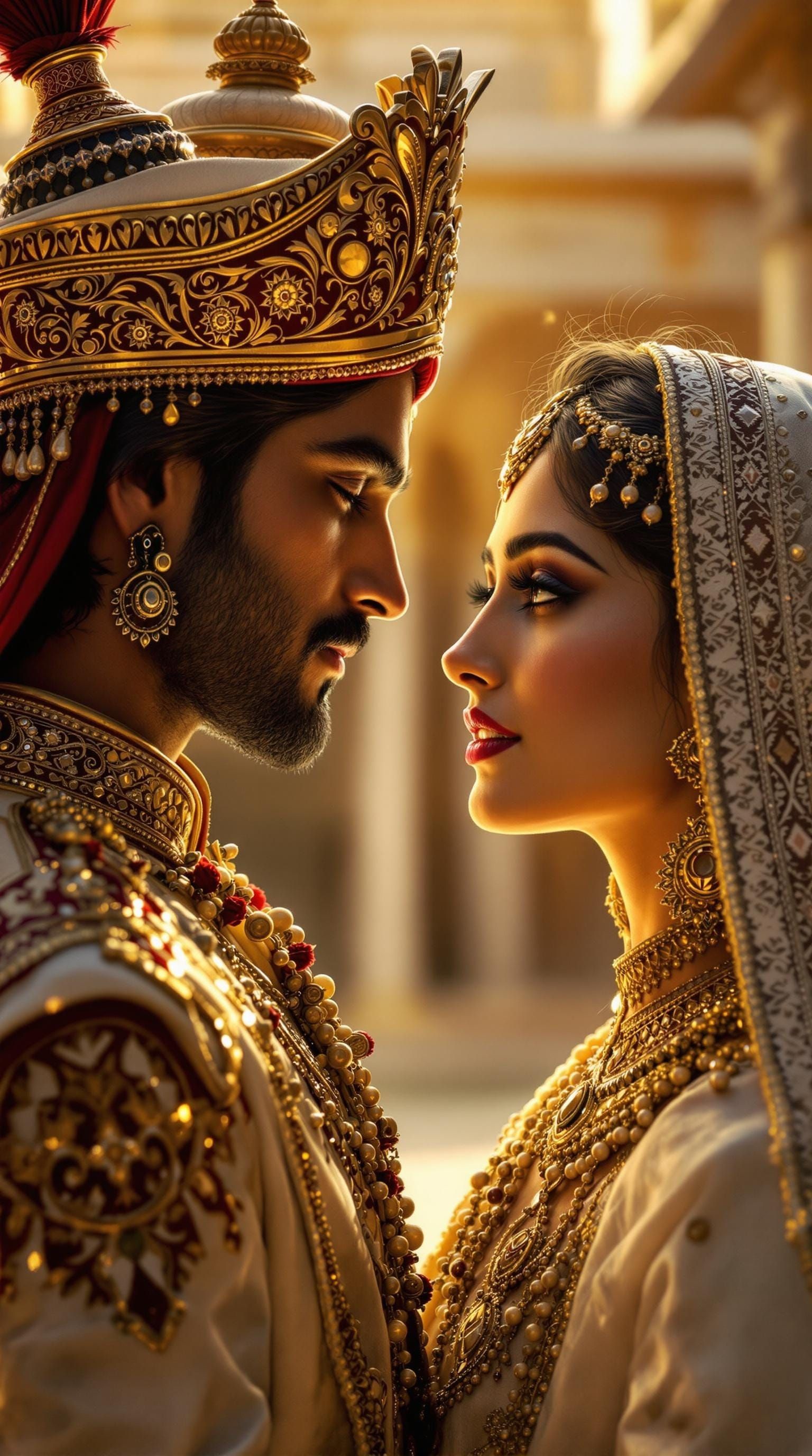 Emotional Encounter: Rajasthani Prince and Sonpari