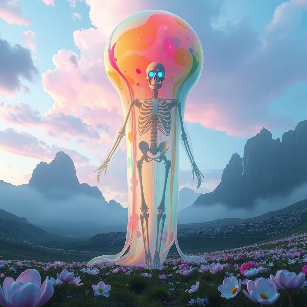 Cathedral Slime: A Bioluminescent Dreamscape