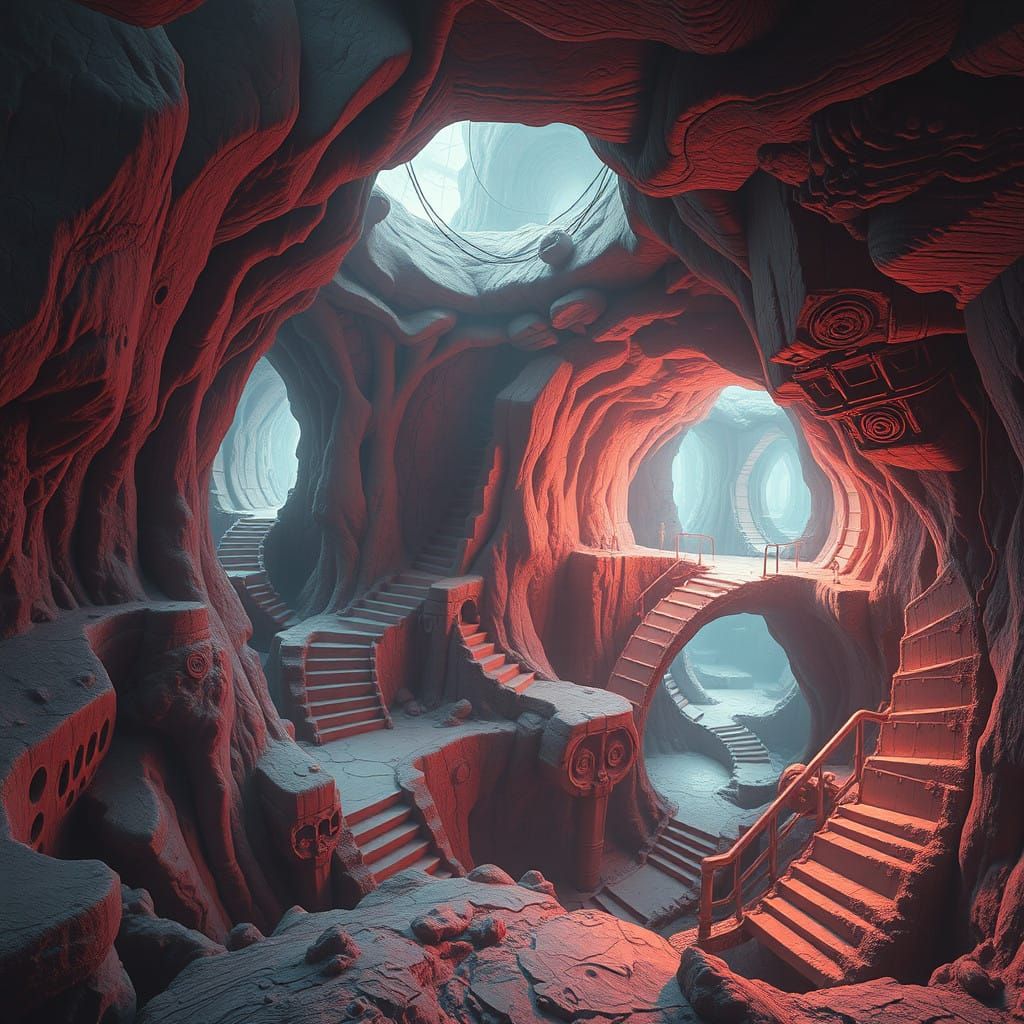 Surreal Dreamscape Unfolds in Fantastical, Foreboding World