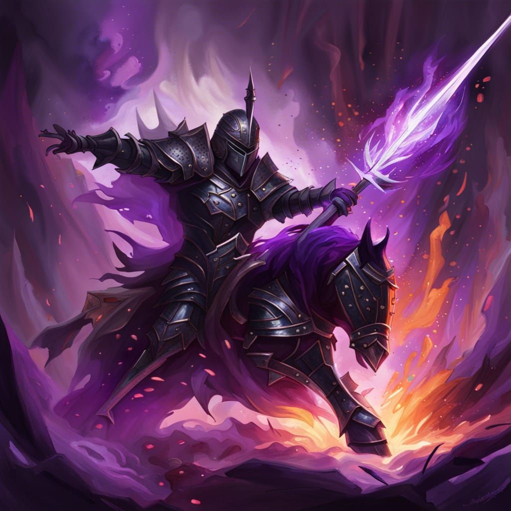 Black Knight Victory in Mythical Battle