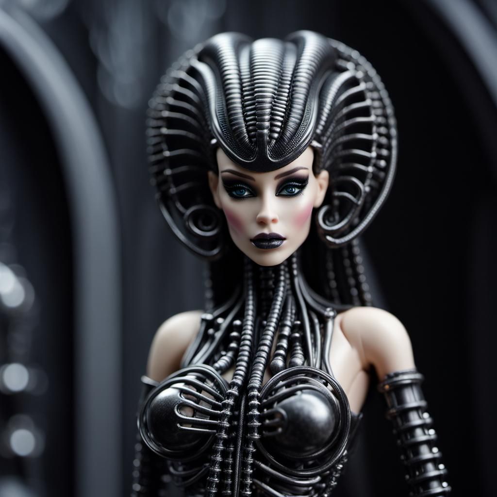 Barbie - H.R. Giger style (series)