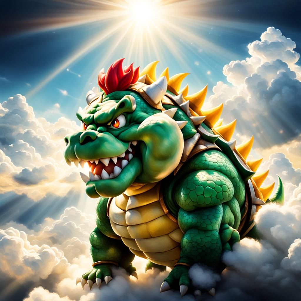 Bowser in Divine Sunshine