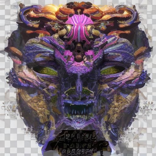 Futuristic Being in Whimsical Realm: Fantasy Concept Art