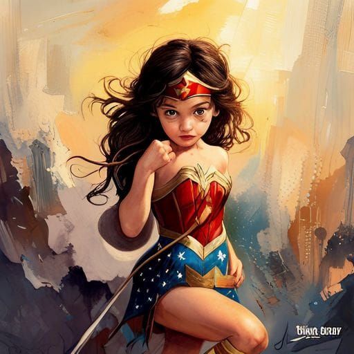 Wonder Woman AI Image