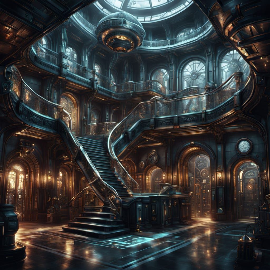 Luxurious Penthouse Vault with Hidden Labs